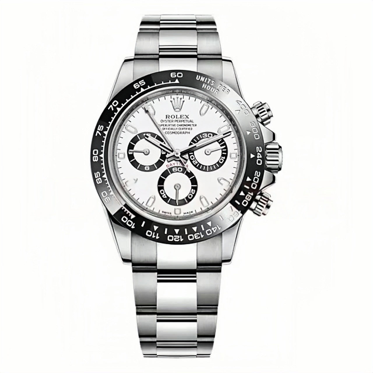 Rolex Rolex Daytona 116500 steel ceramic circle black and white Panda series men's leisure sports automatic mechanical luxury watch m116500ln-0001