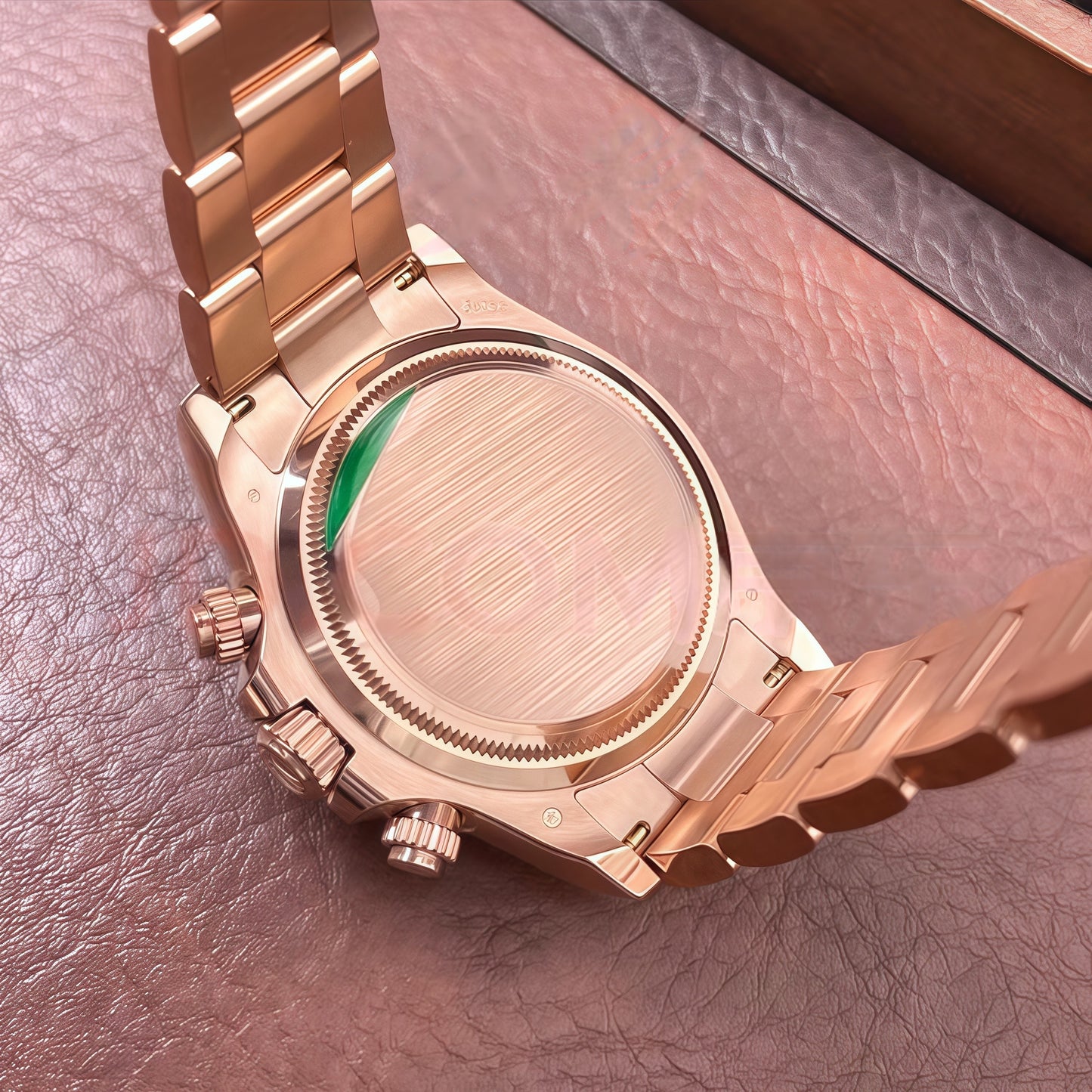 ROLEX watch Universe meter Datona series automatic mechanical 40mm luminous timing function Swiss men's watch M126505-0002 rose gold black disk