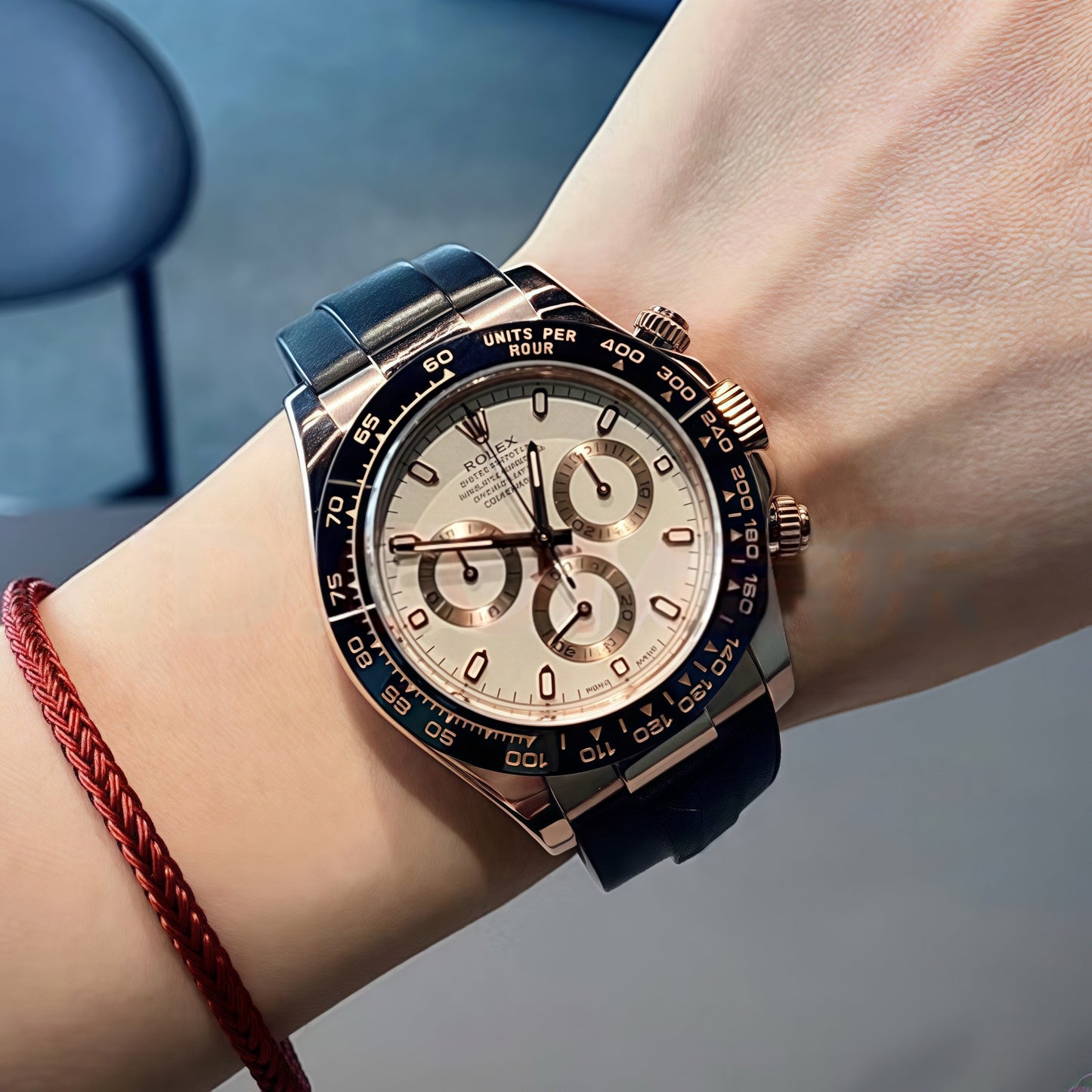 ROLEX Swiss men's watch cosmic meter Datona automatic mechanical wrist M116515ln-0061